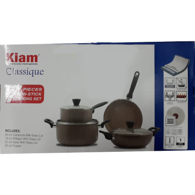 Kiam Non Stick 7 Set Classic Gift Box 7 In 1